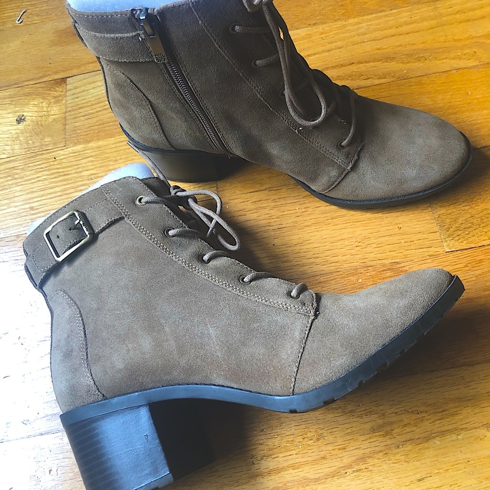 Anne Klein Kalex Suede Boots